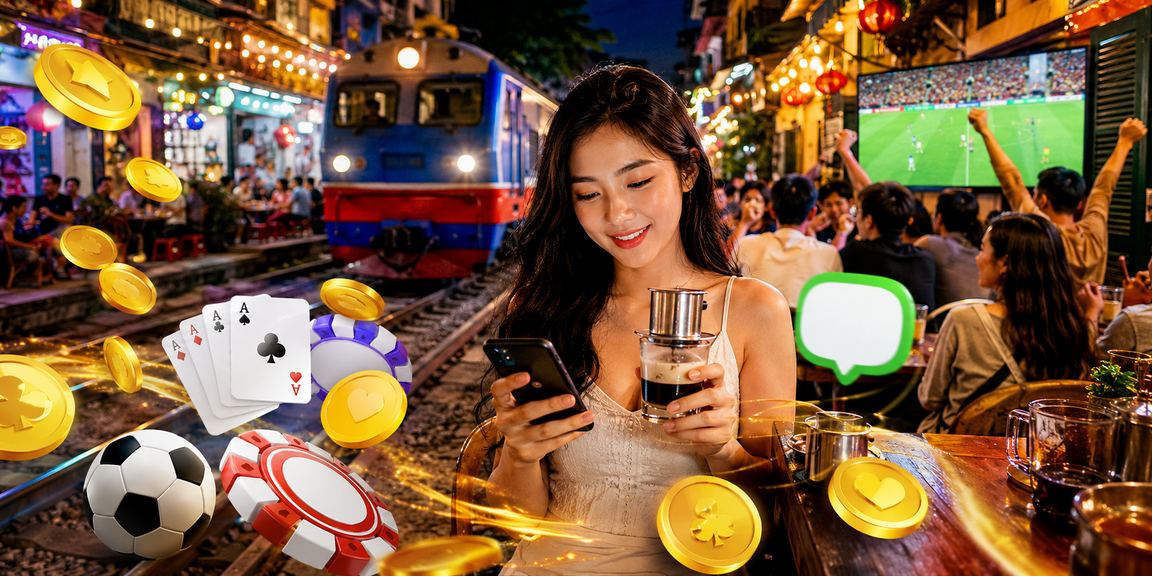 Quán cà phê Hà Nội minh họa việc đọc điều khoản trước khi tham gia